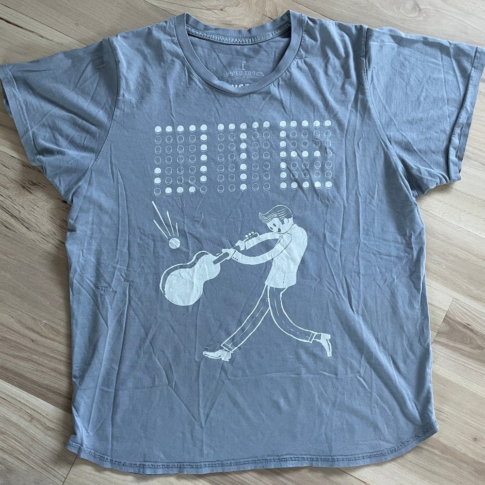 Justin Townes Earle LIMITED EDITION Official Concert MERCH L